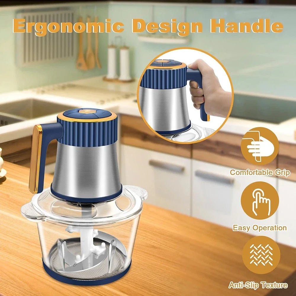 Stainless Steel Automatic Electric Meat Grinder Stainless