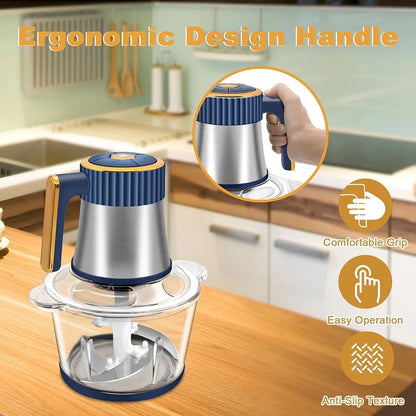 Stainless Steel Automatic Electric Meat Grinder Stainless