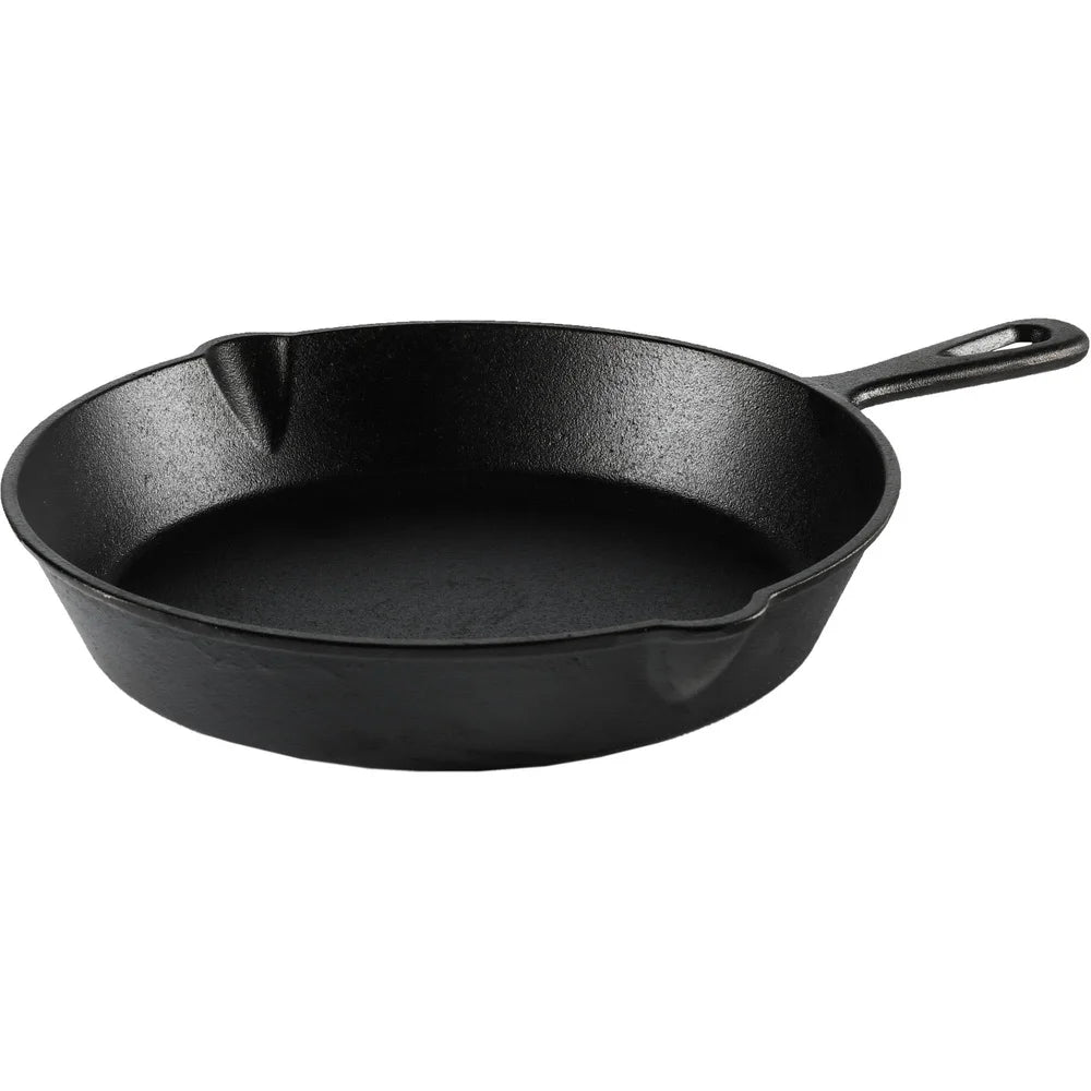 Cast Iron Skillet with Easy Drain Pour