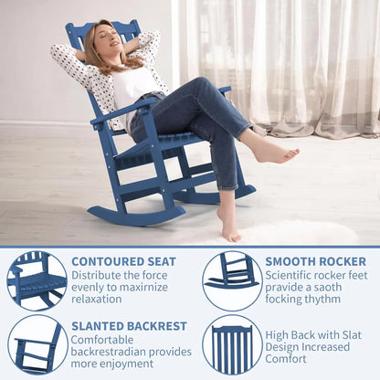 Farmhouse Rocking Chairs Set
