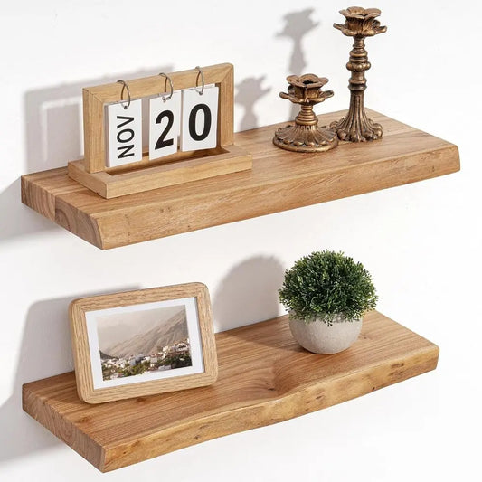 Rustic Floating Shelves Set