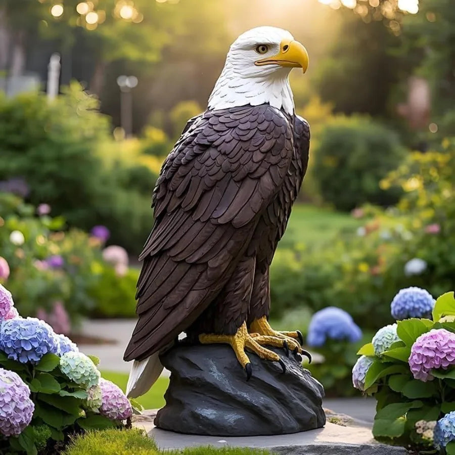 Outdoor Bald Eagle Statue Outdoor