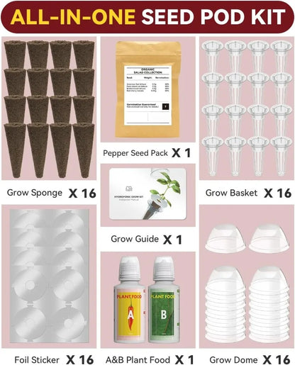 Hot Pepper Seed Pod Kit