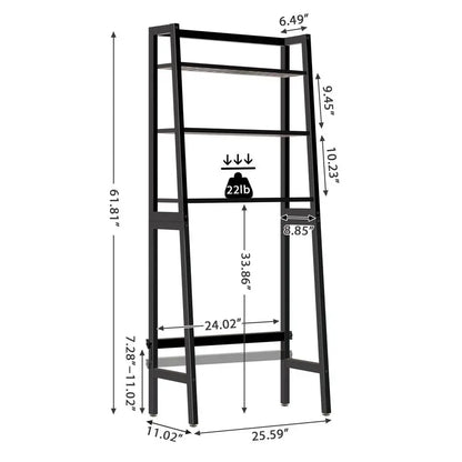 Wooden 3Tier Freestanding OverTheToilet Rack