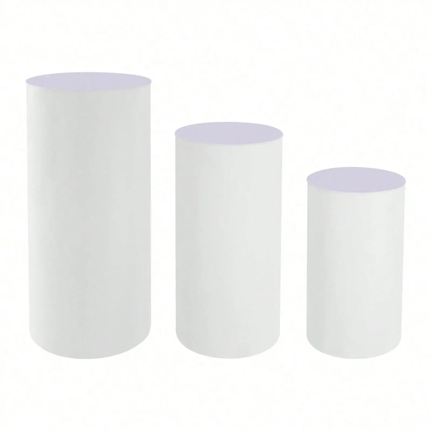 Round Cylinder Pedestal Stands