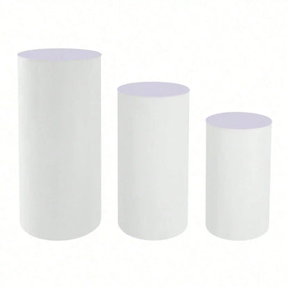 Round Cylinder Pedestal Stands