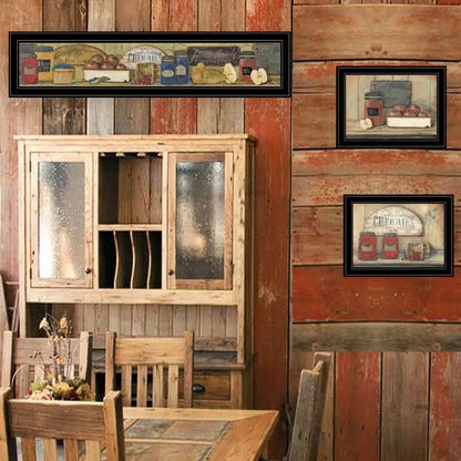Country Kitchen Framed Wall Art Set