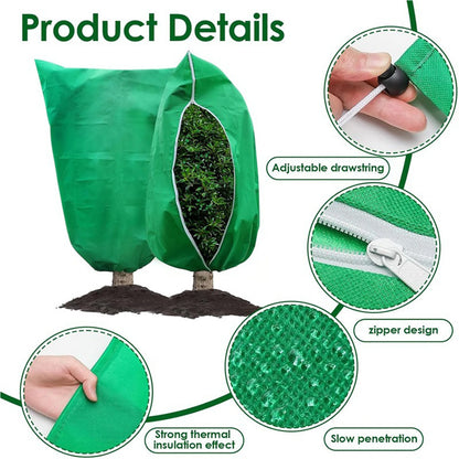 Frost Plant Protection Covers with Drawstring