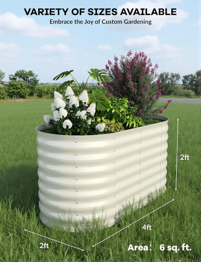 Galvanized Outdoor Raised Garden Bed Kits