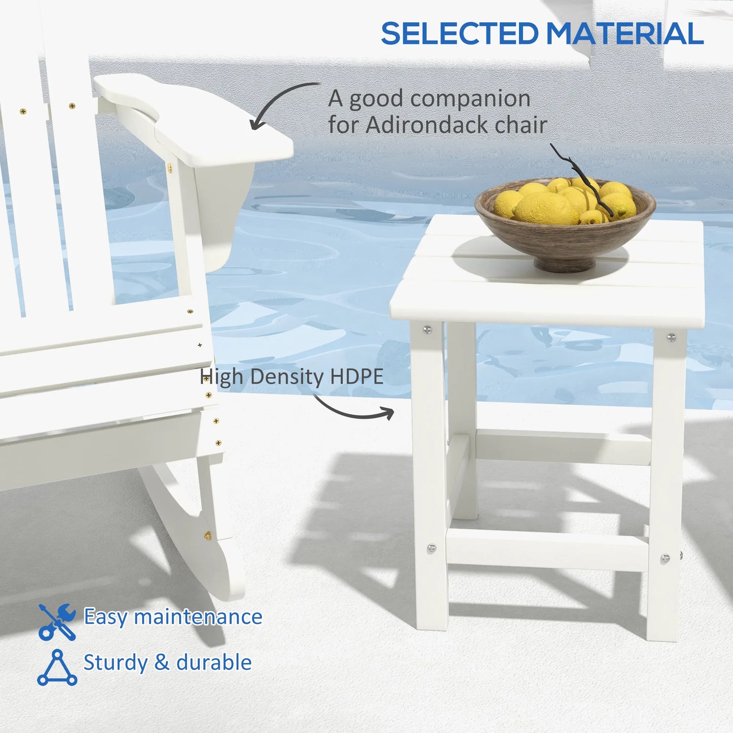 Outdoor End Table