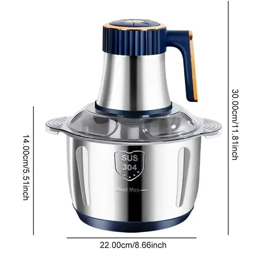 Stainless Steel Automatic Electric Meat Grinder Stainless