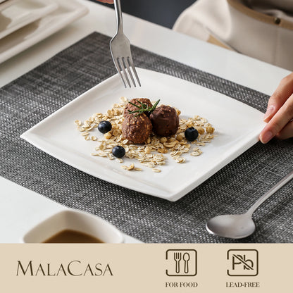 White Porcelain Dinner Set