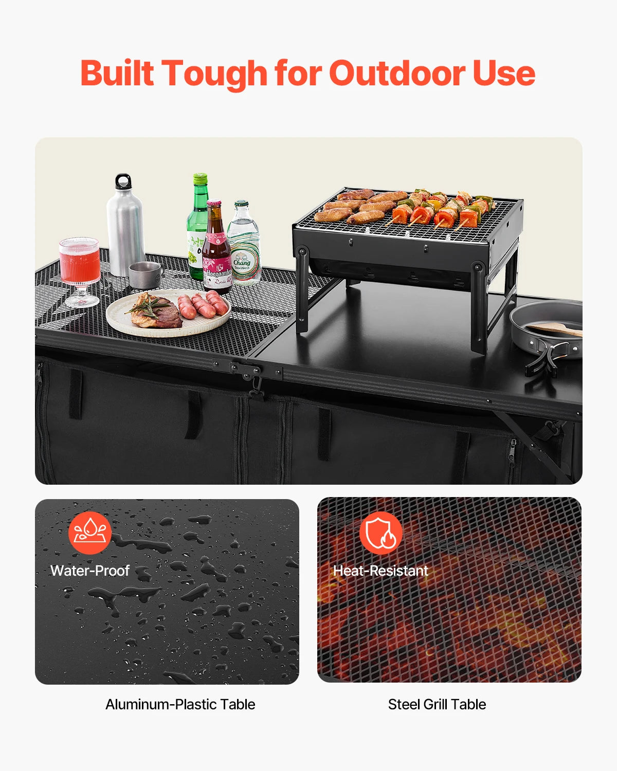 Portable Lightweight Cook Station