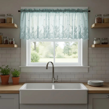 Lace Window Curtain Valance