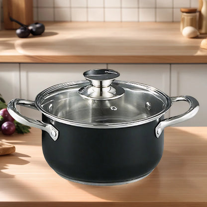 Farmhouse Stainless Steel Cookware Set