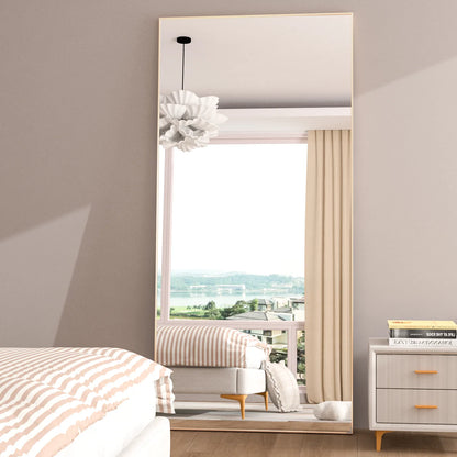 Metal Frame Standing Full Length Mirror