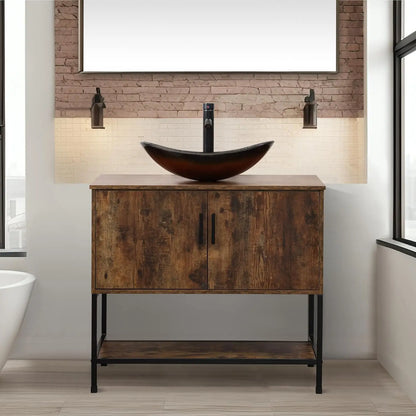 Rustic Bathroom Vanity with Sink