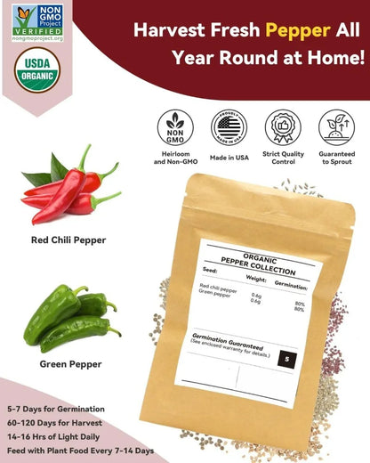 Hot Pepper Seed Pod Kit