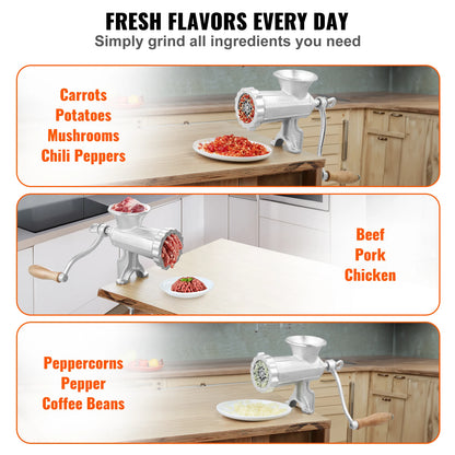 Cast Iron Heavy Duty Hand Meat Grinder