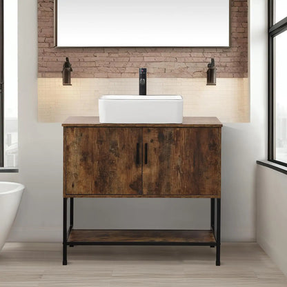 Rustic Bathroom Vanity with Sink