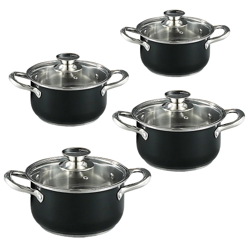 Farmhouse Stainless Steel Cookware Set