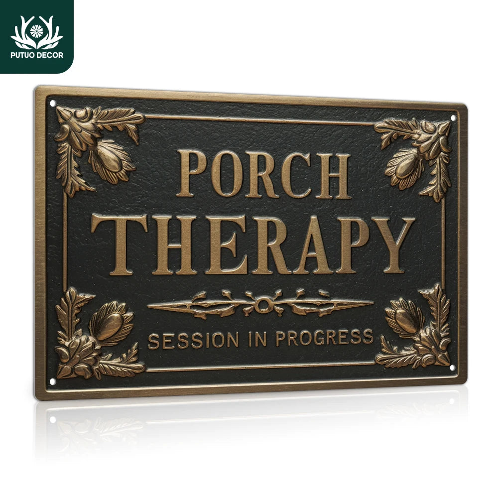 Farmhouse Metal Sign Decor