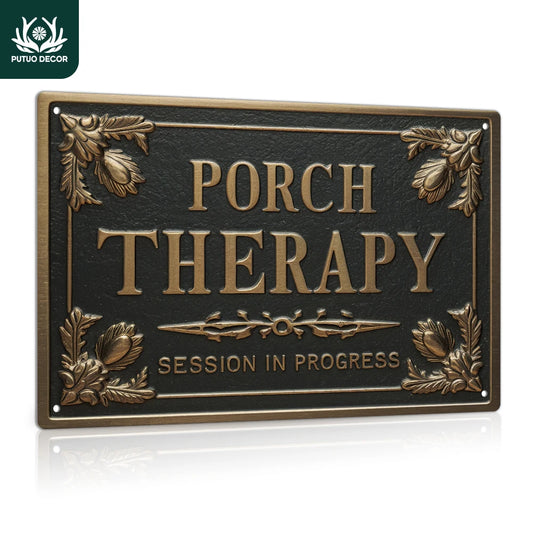 Farmhouse Metal Sign Decor
