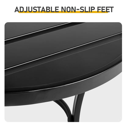 Outdoor Round Small Metal Table