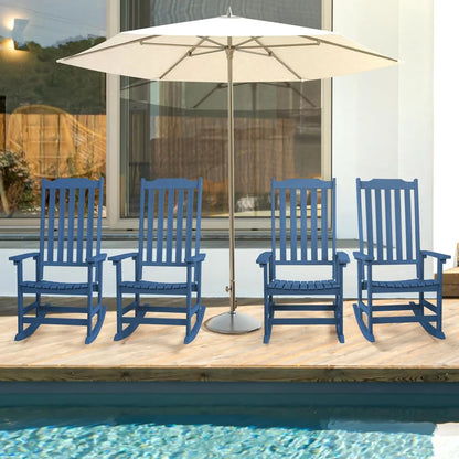 Farmhouse Rocking Chairs Set