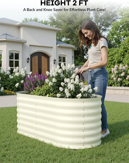Galvanized Outdoor Raised Garden Bed Kits