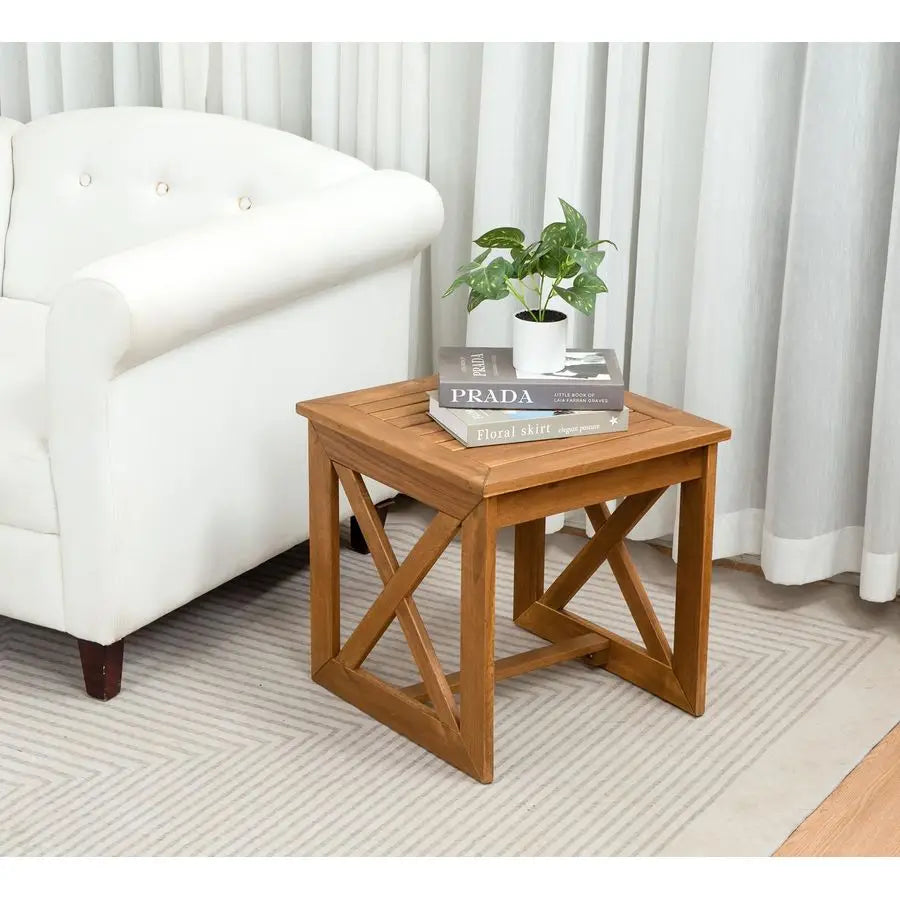 Farmhouse X-braced Wooden Table










Xbraced Wood Small Table