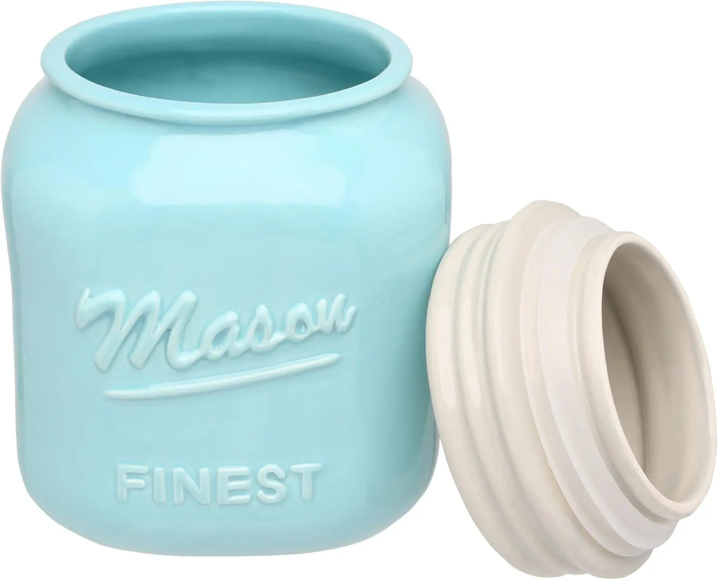 Farmhouse Ceramic Kitchen Canister Set