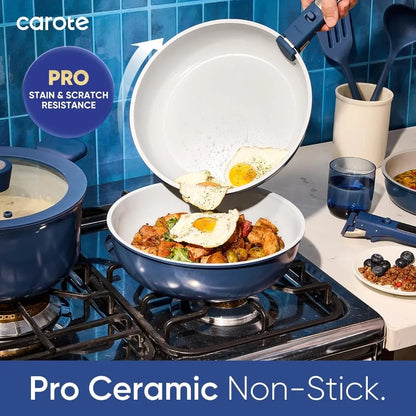 Farmhouse Ceramic Nonstick Cookware Set