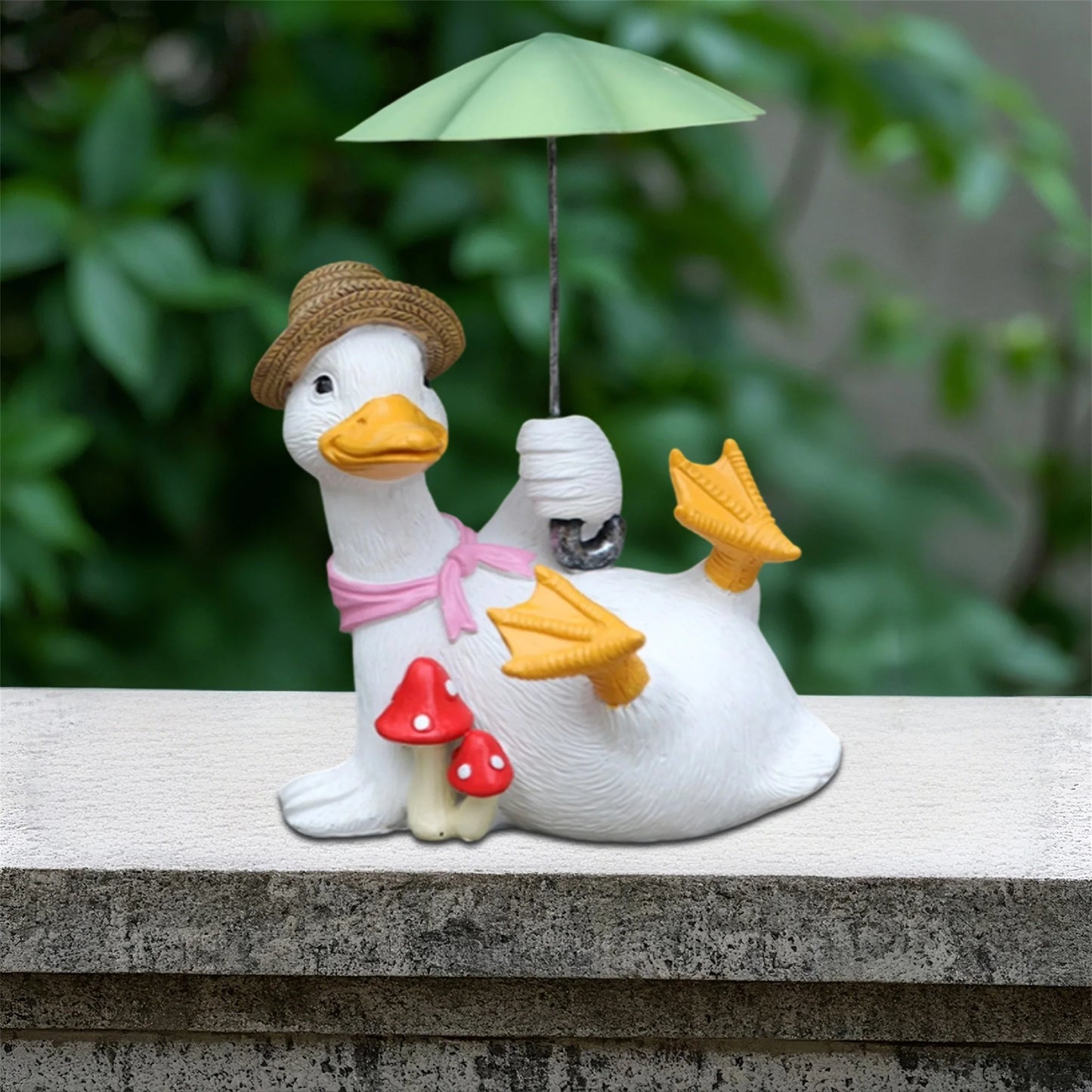 Outdoor Swan Resin Sculpture