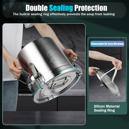 Stainless Steel Airtight Container