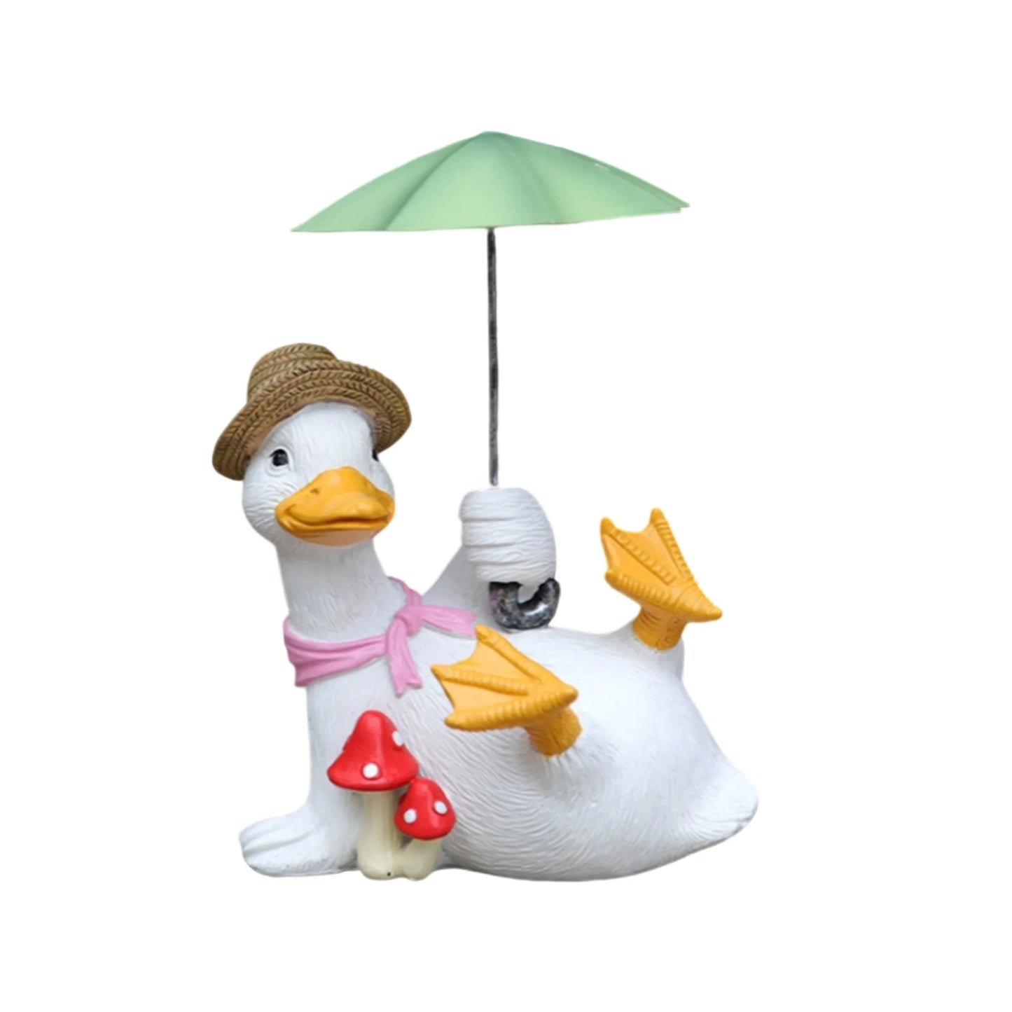 Outdoor Swan Resin Sculpture