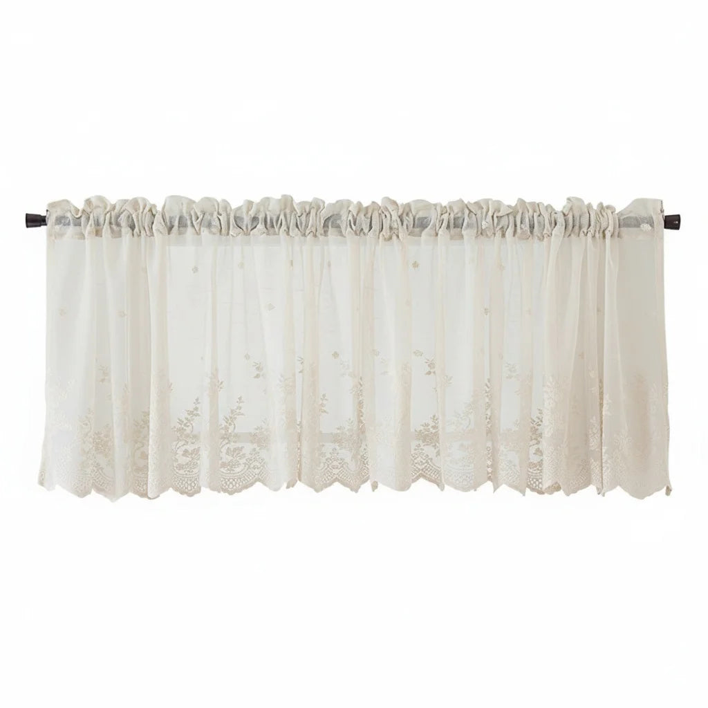 Lace Window Curtain Valance