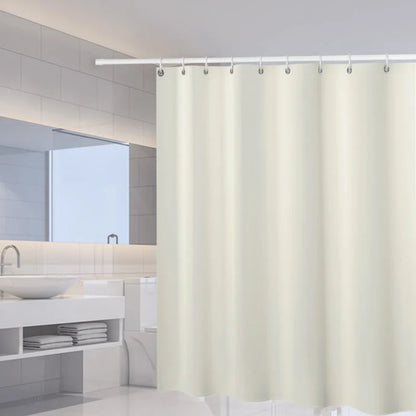 Waterproof Shower Curtain with 12 Hooks Geometric