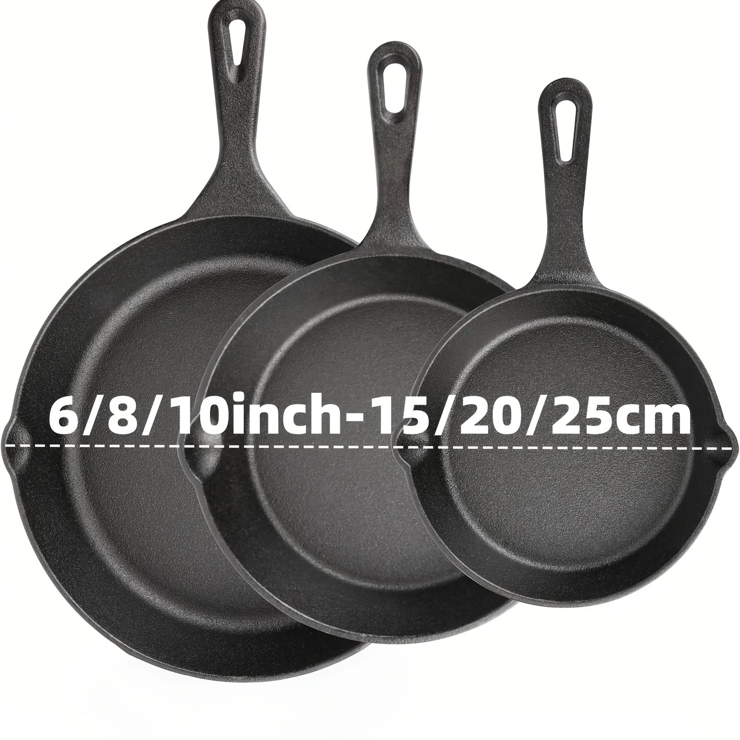 Cast Iron Skillet Nonstick Set