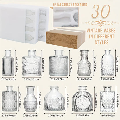 30Pcs Vase Set