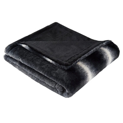 Plush Reversable Fleece Throw Blanket