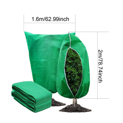 Frost Plant Protection Covers with Drawstring