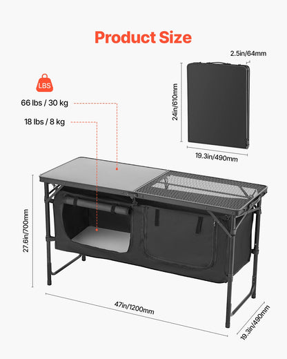 Portable Lightweight Cook Station