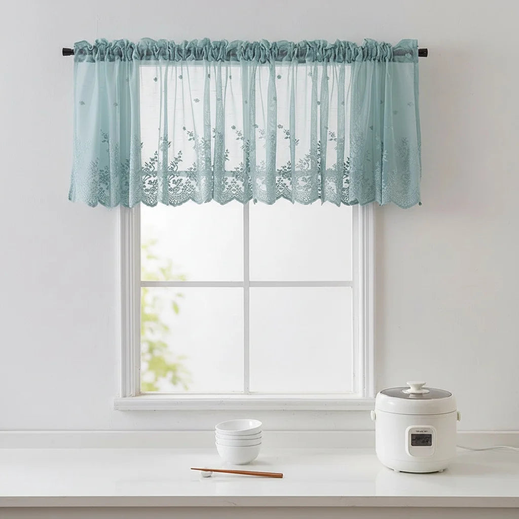 Lace Window Curtain Valance