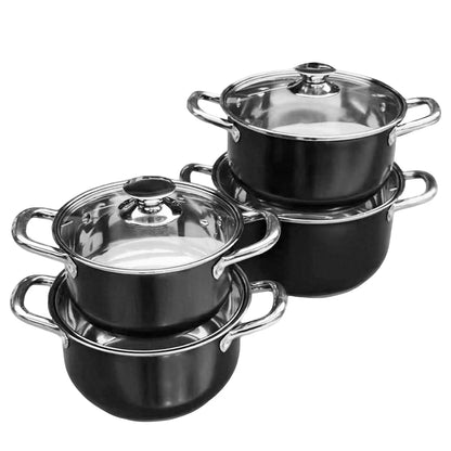 Farmhouse Stainless Steel Cookware Set