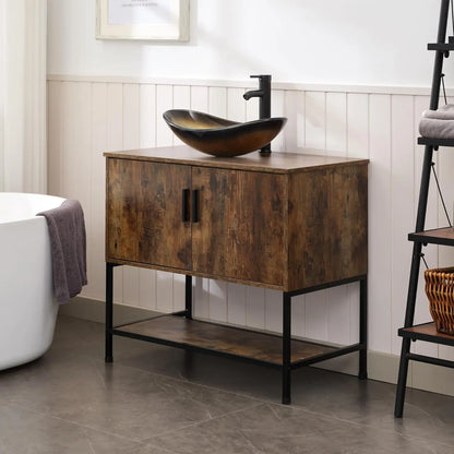 Rustic Bathroom Vanity with Sink