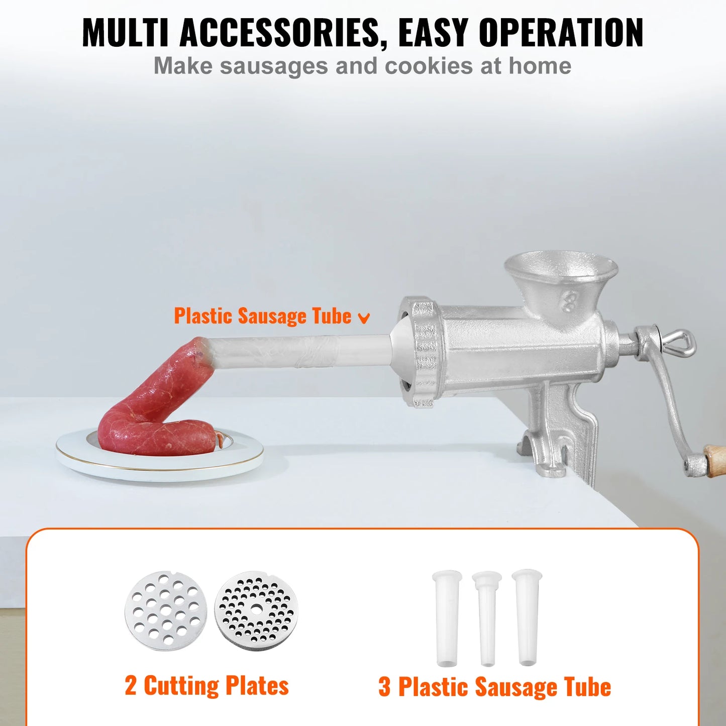 Cast Iron Heavy Duty Hand Meat Grinder