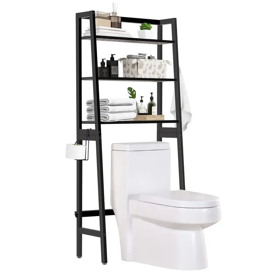 Wooden 3Tier Freestanding OverTheToilet Rack
