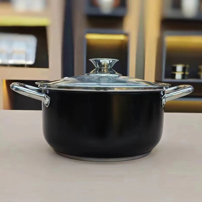 Farmhouse Stainless Steel Cookware Set