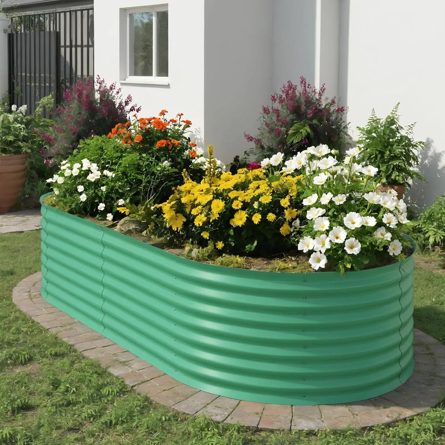 Galvanized Outdoor Raised Garden Bed Kits